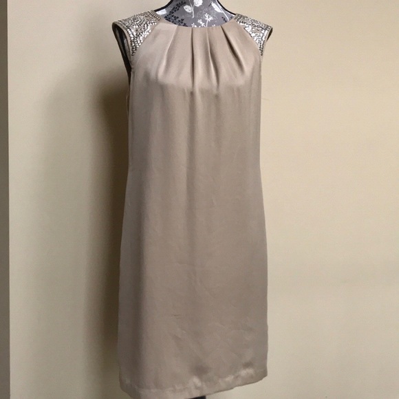 Tory Burch Beaded Oleander Shift Dress - Picture 2 of 8